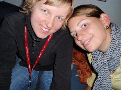 des is katja, mit der waer ich schier weitergreist, weil ich mich uebel gut mit ihr verstande hab, awa es hat leider ned geklappt von de jobs her...